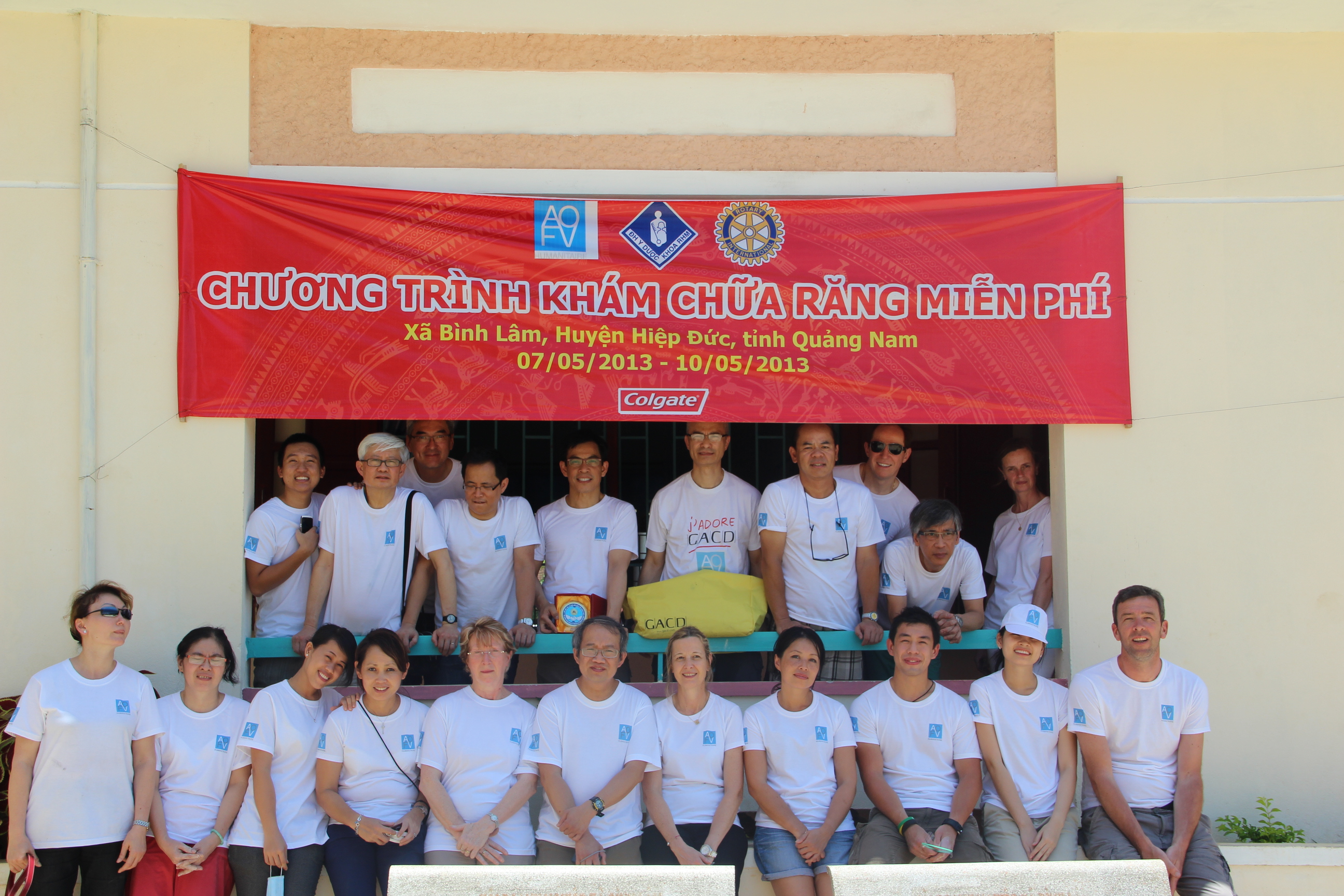 Mission soins dentaires à Binh Lam (Quang Nam), Vietnam, Mai 2013 - Association Solidarité Dentaire Vietnam France