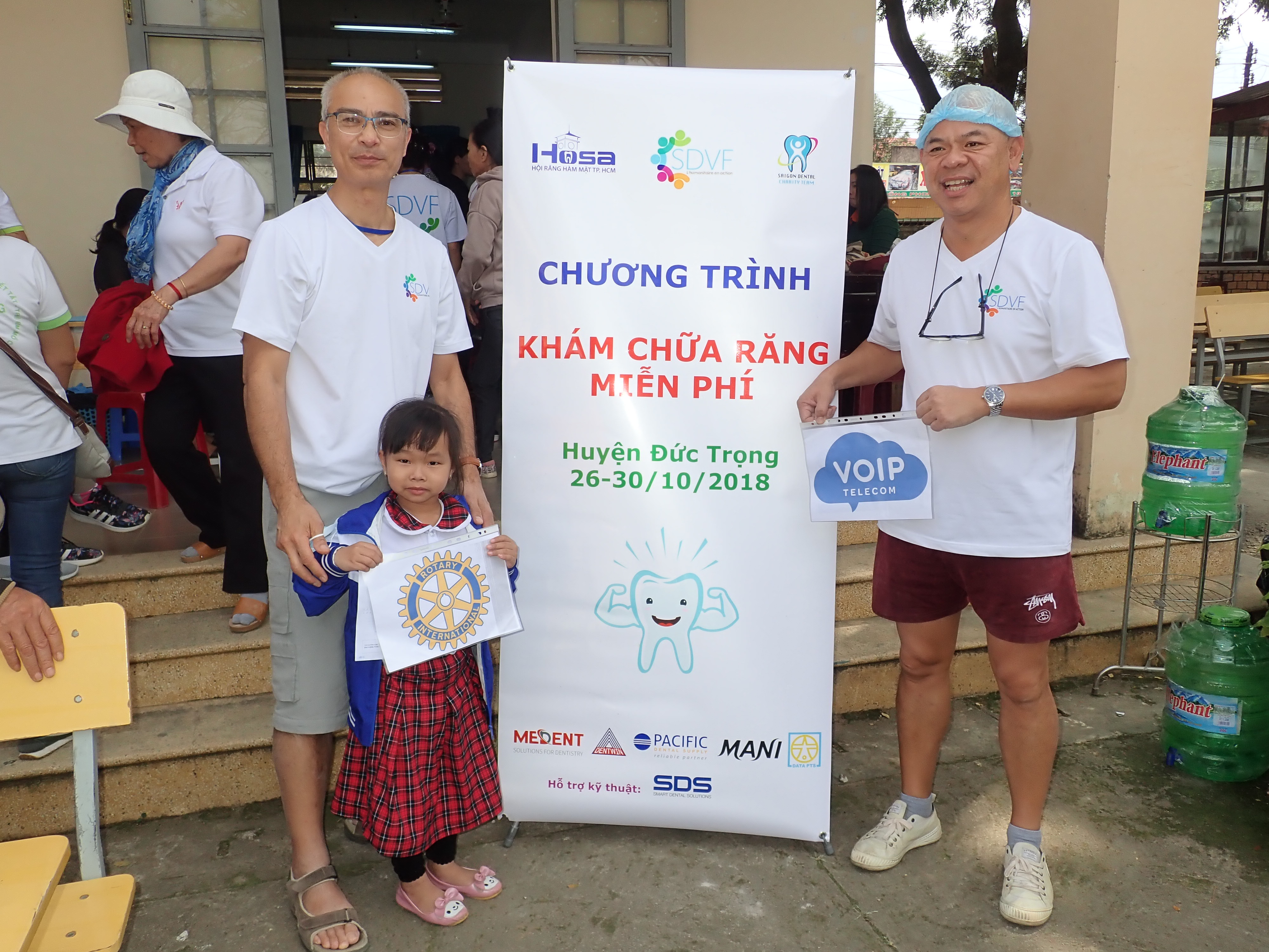 Mission soins dentaires à Lam Dong, Vietnam, Octobre 2018 - Association Solidarité Dentaire Vietnam France