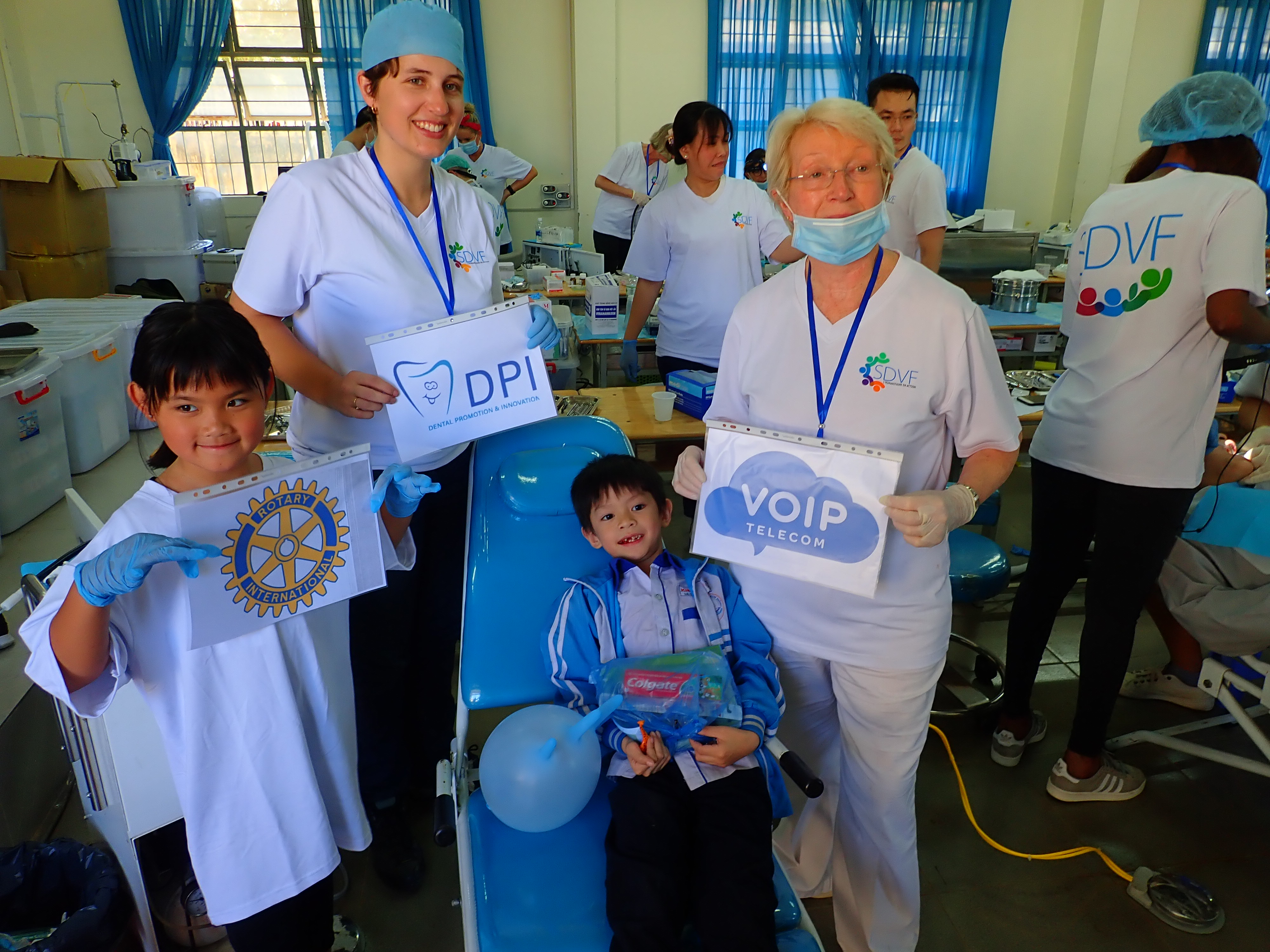 Mission soins dentaires à Lam Dong, Vietnam, Octobre 2018 - Association Solidarité Dentaire Vietnam France